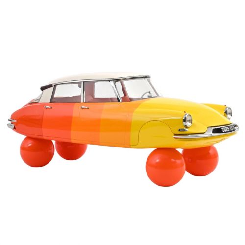 MINIATURE DS 19 "BALLONS" 1959 NUANCIER ORANGE 1/12